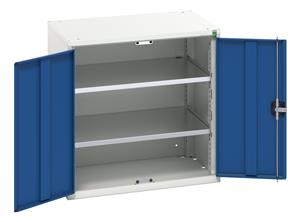 Verso 800Wx550Dx800H 2 Shelf Cupboard Bott Verso Drawer Cabinets 800 x 550  Tool Storage for garages and workshops 41/16926138.11 Verso 800 x 550 x 800H Cupboard 2S.jpg